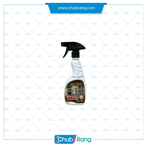 اکو واش اسپری استیل 500 میل اسپری تمیزکننده اکوواش استیل نیمی - تصویر 1