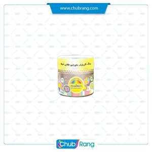 رنگ طلایی تیره اکریلیک دکوراتیو هیراد شیمی 350 گرم