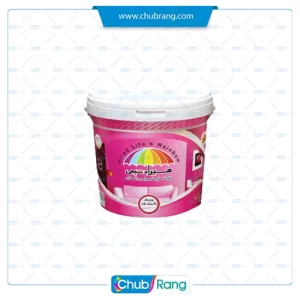 رنگ تمام پلاستیک هیراد (لاتکس) 2/5 گالن
