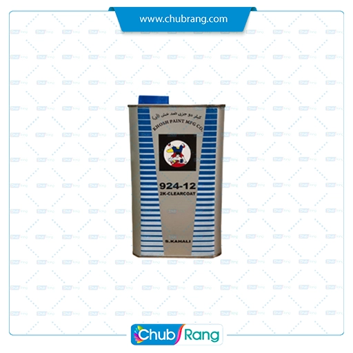 کیلر دو جزیی ضد خش (آبی) 924-12 کلیر پلییورتان کحالی 924-12ضدخش کوارت - تصویر 1