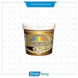 رنگ سفيد نيم‌پلاستيك مات هيرادشيمي 202 5 گالن