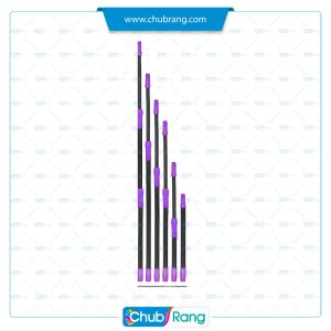 دسته غلطك آهني 4 متري ابرا