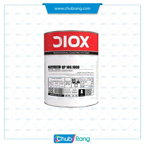 پرايمر سفيد پلي‌يورتان كوانتوم ديوكس QP100 كوارت - تصویر 1