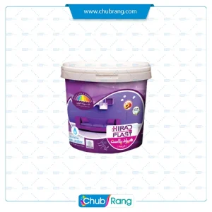 رنگ سفيد اكريليك مات هيرادشيمي هيرادپلاست 4430 2.5گالن