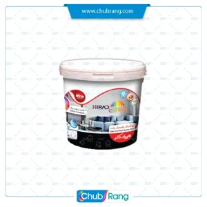 رنگ سفيد تمام پلاستيك مات هيرادشيمي هيرادكالر 2.5گالن